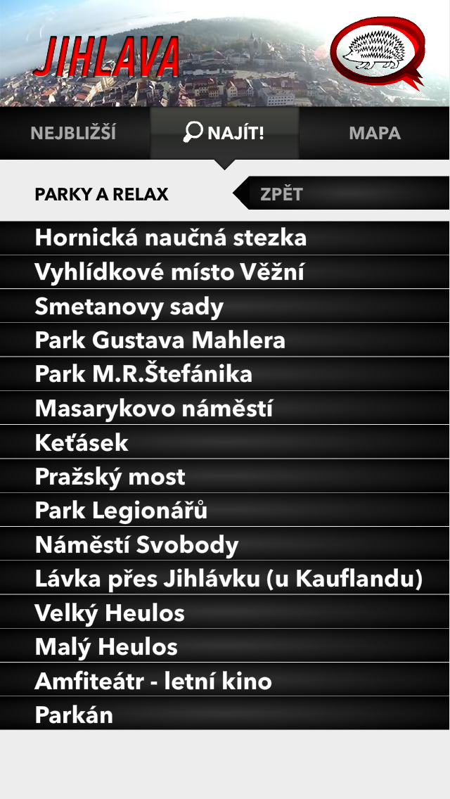 JIHLAVA PĚŠKY